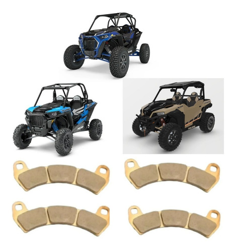 Pastilha Freio Dianteira Polaris Ranger Rzr 1000 Xp Turbo S