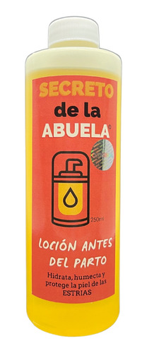 Aceite Vitamina E Puro Hidratante Loción Preparto (250ml)
