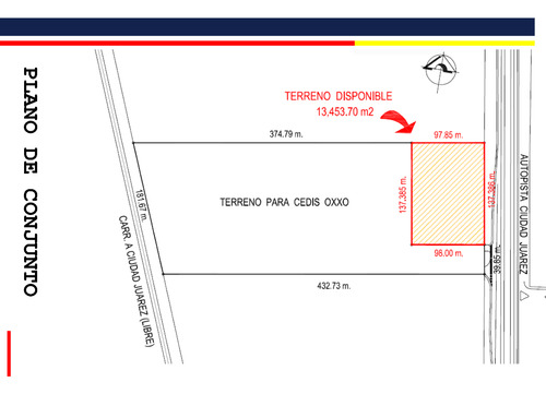 13,453 M2 Chih Terreno Industrial Venta Norte Carr A Jua Gcdir Lr 260225