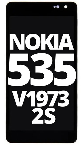 Modulo  Pantalla Compatible Con  Microsoft N535 1973 Nokia