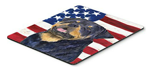 Caroline's Treasures Ss4009mp Usa Bandera Americana Con Alfo