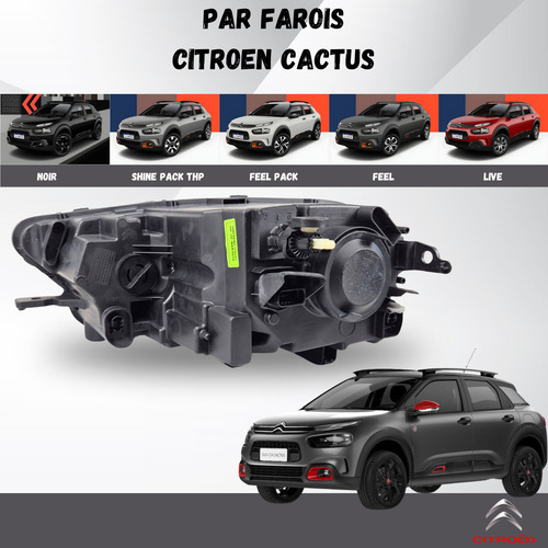Par Farol Citroen C4 Cactus 2019 2020 2021 2022 2023 2024