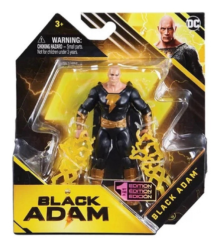 Figura Black Adam 10cm Adao Negro Dc 3082 Sunny