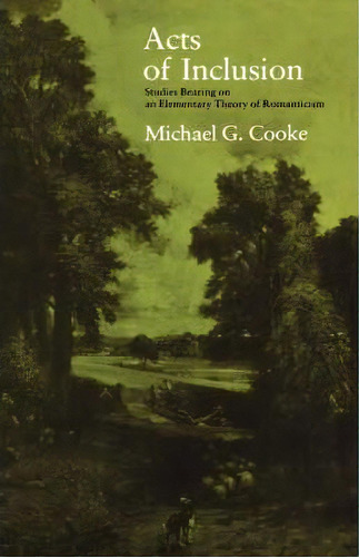 Acts Of Inclusion, De Michael Cooke. Editorial Yale University Press, Tapa Dura En Inglés