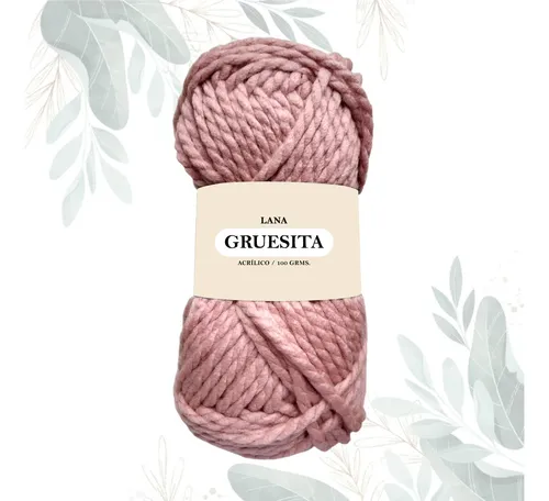 Ovillo Lana Gruesa Tejer Crochet 2 Agujas Hilo Manualidades