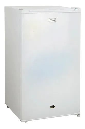 Heladera frigobar Tem T0URF014W5102 color blanco con capacidad de 93L