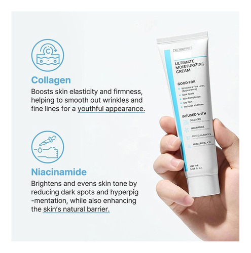 Crema Hidratante Definitiva De Fórmula Juvenil, Crema