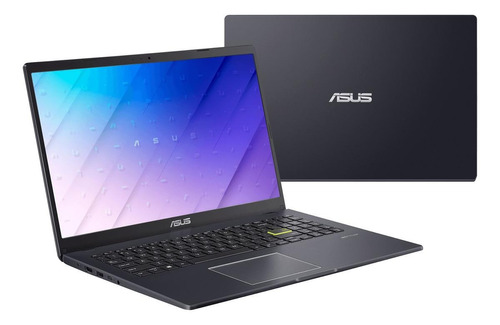 Laptop  Asus Ultra Thin L510MA star black 15.6", Intel Celeron N4020  4GB de RAM 128GB SSD, Intel UHD Graphics 600 1920x1080px Windows 10 Home