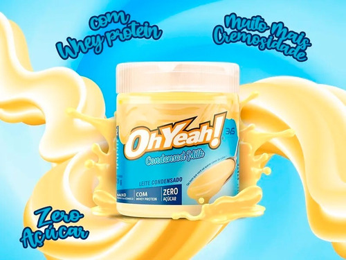 ¡Oh, sí! Leche condensada con proteína de suero, fórmula avanzada sin azúcar y sin conservantes, 500 g