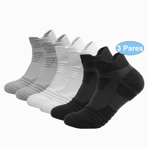 Calcetines Deportivos Transpirables De Alta Calidad 3 Pares