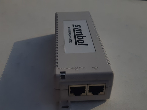 Power Injector Symbol 802.3at Poe 55v .6a (Reacondicionado)