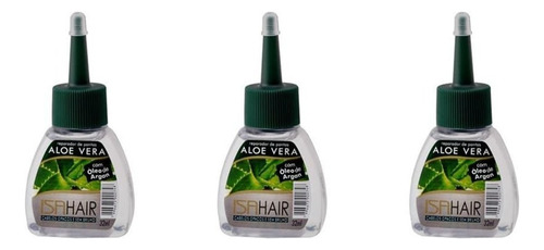 Isahair Aloe Vera Reparador De Pontas 32ml (kit C/03)