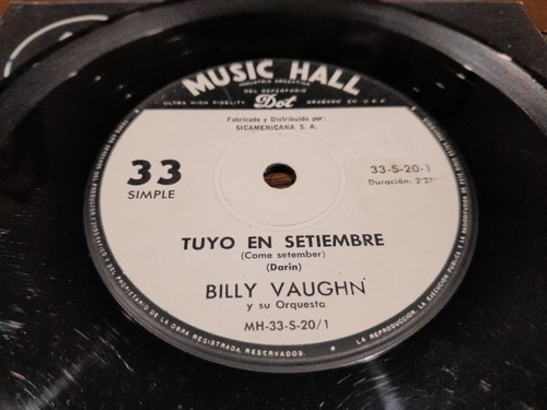 Simple - Billy Vaughn - Tuyo En Setiembre/ Melodía En Berlín