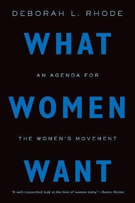 Libro What Women Want : An Agenda For The Women's Movemen...