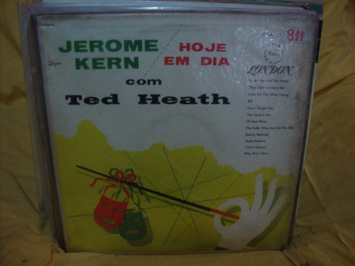 Vinilo Jerome Kern Com Ted Heat Hoje Em Dia O1