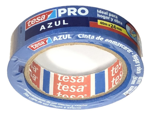 Tesa Pro 60127 40x24 cinta de enmascarar azul