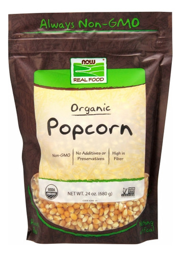 Popcorn Now Foods Organic 710 Ml