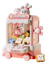 Comprar Mini Maquina Saca Peluche Carrito De Helado Carrito De Helado Rosa