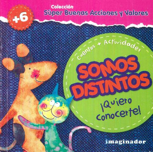 Libro Somos Distintos + 6 Años De Marina Rodríguez Felder