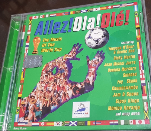 Allez Ola Ole Cd Musica Copa Del Mundo Fey Monica Naranjo  