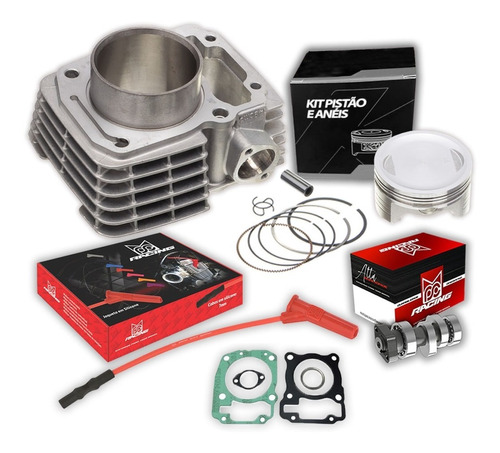 Kit Preparado 190cc-titan/fan150 Bros+ibooster+comando 320°