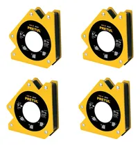 Comprar Kit 4 Escuadras Magneticas 5´´ P\u002F Soldar, Capacidad 24 Kg