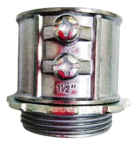 Conector 1 - 1/2 Pulgada Emt Galvanizad Para Tubo Conduit