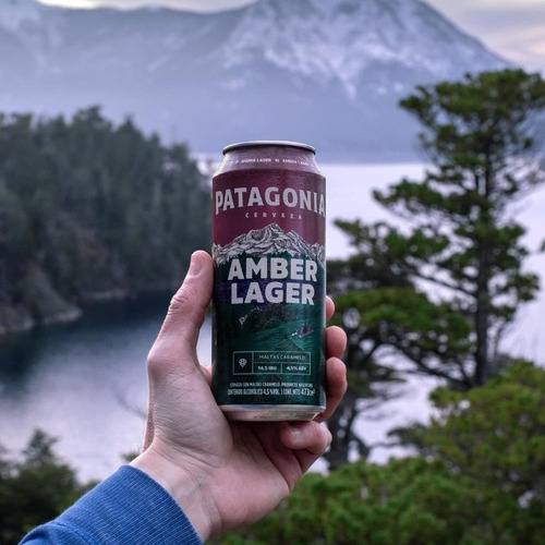 Imagen 5 de 5 de Cerveza Patagonia Amber Lager 410ml X6