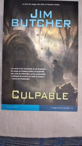 Culpable De Jim Butcher Editorial De La Factoría 