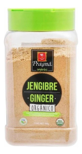 Jengibre En Polvo Organico 165g Puro Ginger Raiz