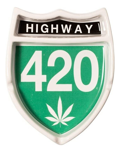 Cenicero Highway Cuatro Veinte Ashtray