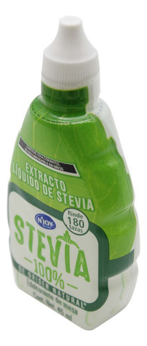 Stevia Líquida Endulzante N'joy 45ml Rinde 180 Tazas