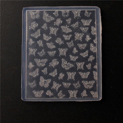 Molde De Silicona Resistente Para Decoración De Uñas En 3d (