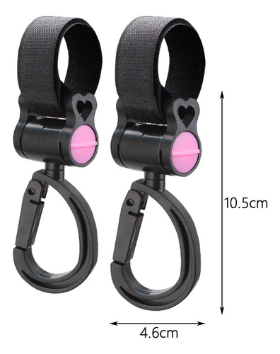 Qp 4 X 2 Uds. Gancho Para Motocicleta, Bolsas Para Rosa