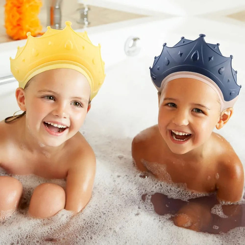 Gorro De Ducha Ajustable Para Proteger Los Ojos Del Bebé*2ud