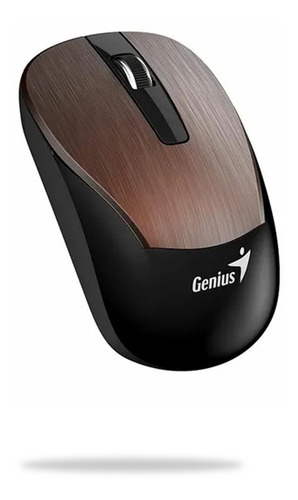 Mouse Inalambrico Genius Eco-8015 Recargable Cafe Color Marrón