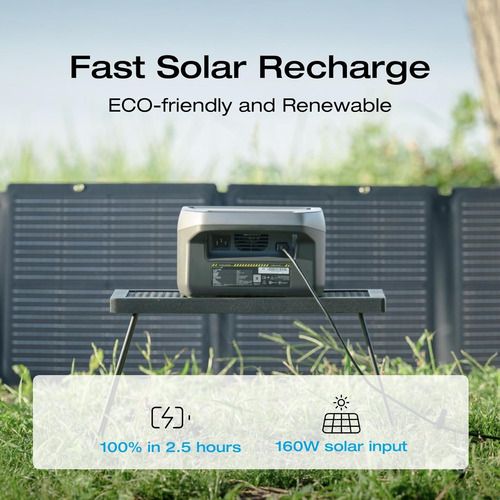 Estacion De Energia Portatil 256wh Ecoflow River 2 300w
