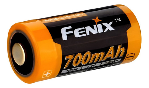 Pila Recargable 16340 Fenix Cr123  Li-ion 3.6v 700mah