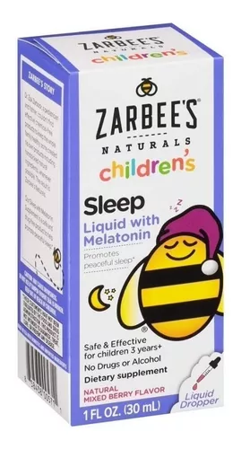 Gotitas Melatonina Para Niños Bebes Dormir Mejor 30ml