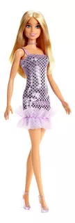 Barbie Fashion & Beauty Muñeca Glitz Vestido De Noche Lila