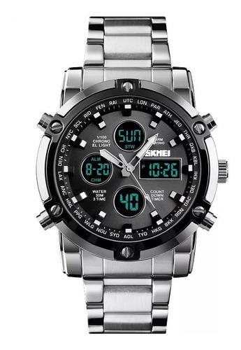 Imagen 4 de 6 de Reloj Hombre Skmei 1389 Crono - Alarma Fecha - Dist. Oficial