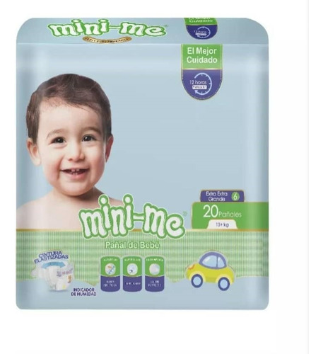 Pañales Para Bebé Marca Mini-me Talla Xxg - Bulto 10 Paq