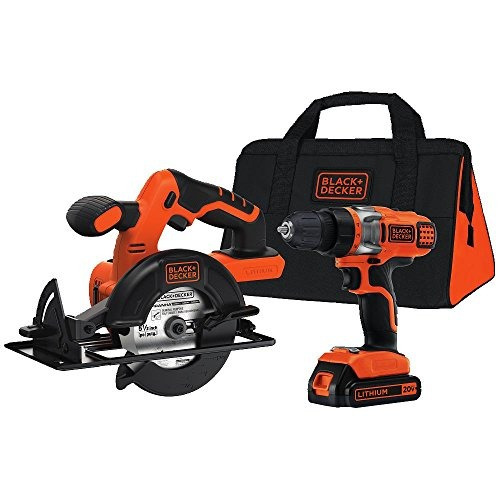 Blackdecker Bdcd220cs 20 Voltios Max Drilldriver And Circula