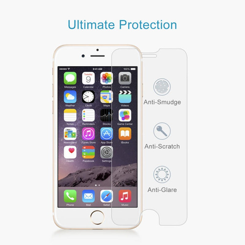 Lamina Vidrio Templado Para Pantalla iPhone 8 / 7 / 6 / 6s