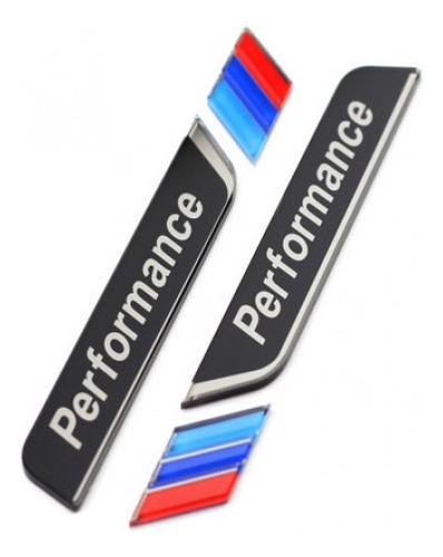 Sticker Emblema Performance Para Bmw 2 Piezas