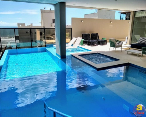 Imagem 7 de 30 de Excelente Apartamento Novo, 50m Do Mar | 3 Suítes, 3 Vagas De Garagem Na Meia Praia Em Itapema/sc - Imobiliária África - Ap00751 - 70030066