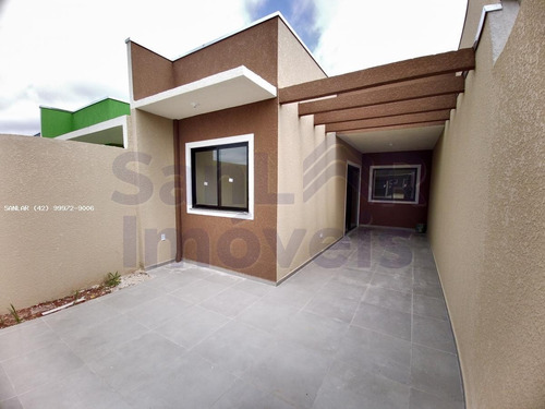 Imagem 3 de 15 de Casa Para Venda Em Ponta Grossa, Cará-cará, 3 Dormitórios, 1 Suíte, 1 Banheiro, 2 Vagas - _1-2188010