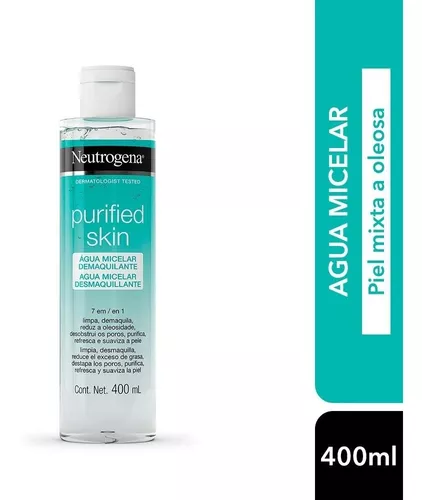 Neutrogena Agua micelar PURIFIED SKIN 7 en 1 x 400ml