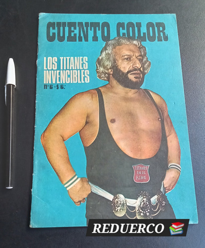 Cuento Color Los Titanes Invencibles Martín Karadagian E (Usado)