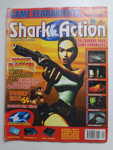 Revista Shark Action Nº 4 Tomb Raider
